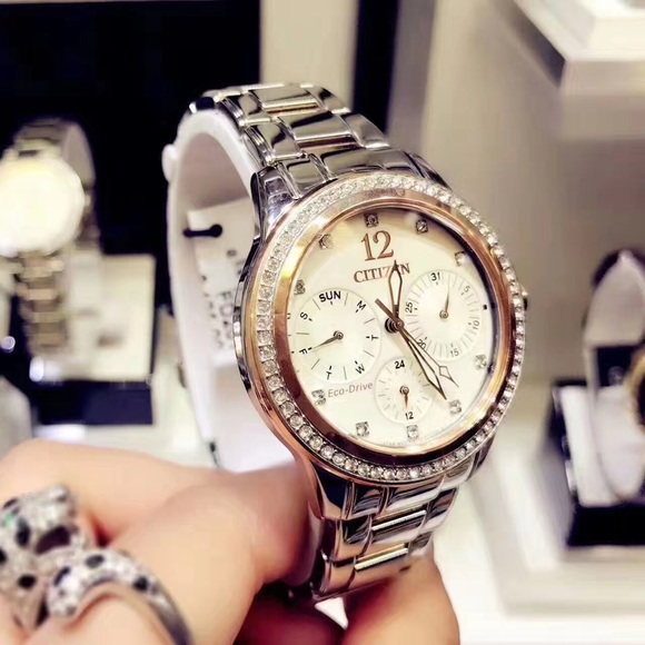 CITIZEN Womens Silhouette Crystal FD201651A - Picture 3 of 16